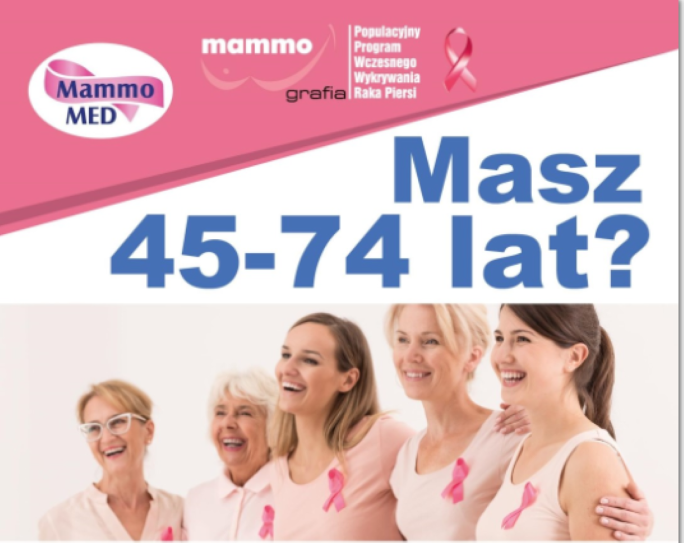 Bezpłatna mammografia dla kobiet