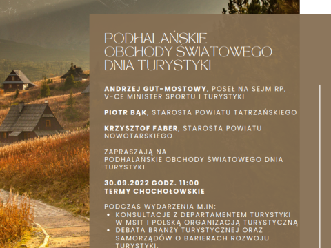 27 września obchodzony będzie coroczny Światowy Dzień Turystyki.