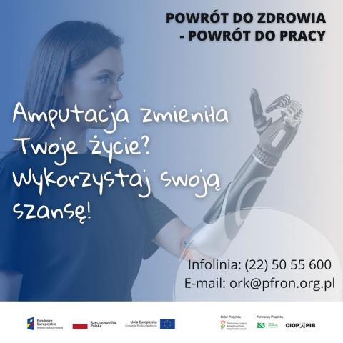 Bezpłatna oferta PFRON realizowana w Ośrodkach Rehabilitacji Kompleksowej.