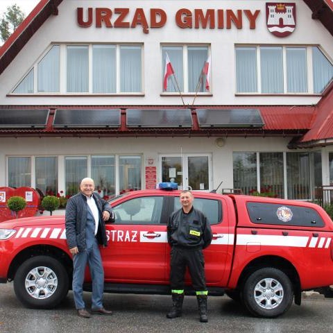 Zakup samochodu Rozpoznawczo Ratowniczego OSP Sromowce Wyżne