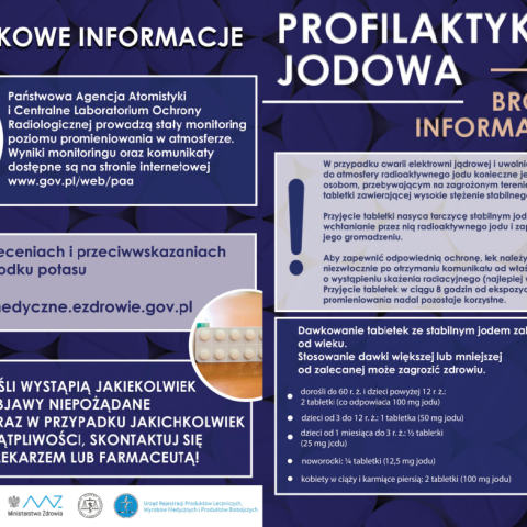 Profilaktyka jodowa - broszura informacyjna