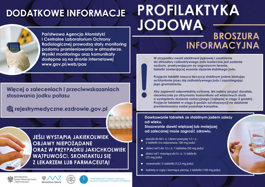 Profilaktyka jodowa - broszura informacyjna