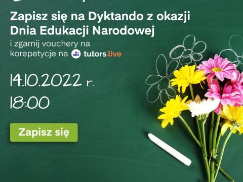 Dyktando z okazji Święta Edukacji Narodowej