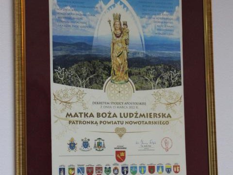 Matka Boża Ludźmierska została patronką powiatu nowotarskiego.
