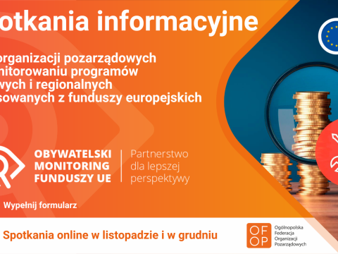 Obywatelski monitoring programów finansowanych z funduszy UE