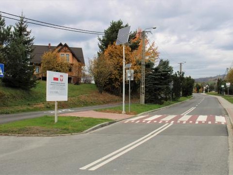 Przebudowa ulicy Gorczańskiej w Kluszkowcach.