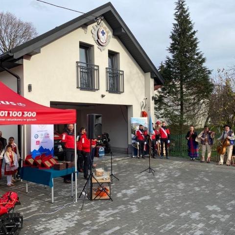 Otwarcie Stacji Ratunkowej w Krościenku nad Dunajcem