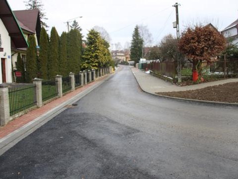 Zakończono prace związane z przebudową ul. Krótkiej w miejscowości Czorsztyn.