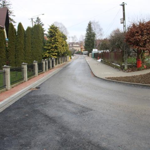 Zakończono prace związane z przebudową ul. Krótkiej w miejscowości Czorsztyn.