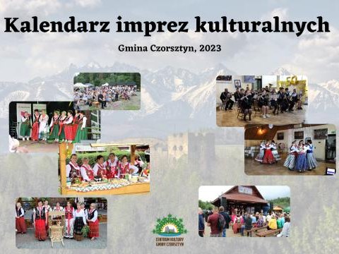 Kalendarz imprez kulturalnych na 2023 rok