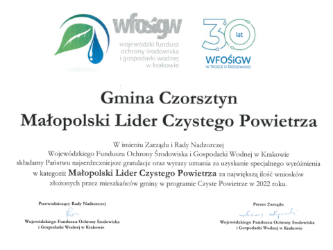 Konferencja Wojewódzkiego Funduszu Ochrony Środowiska i Gospodarki Wodnej w Krakowie.