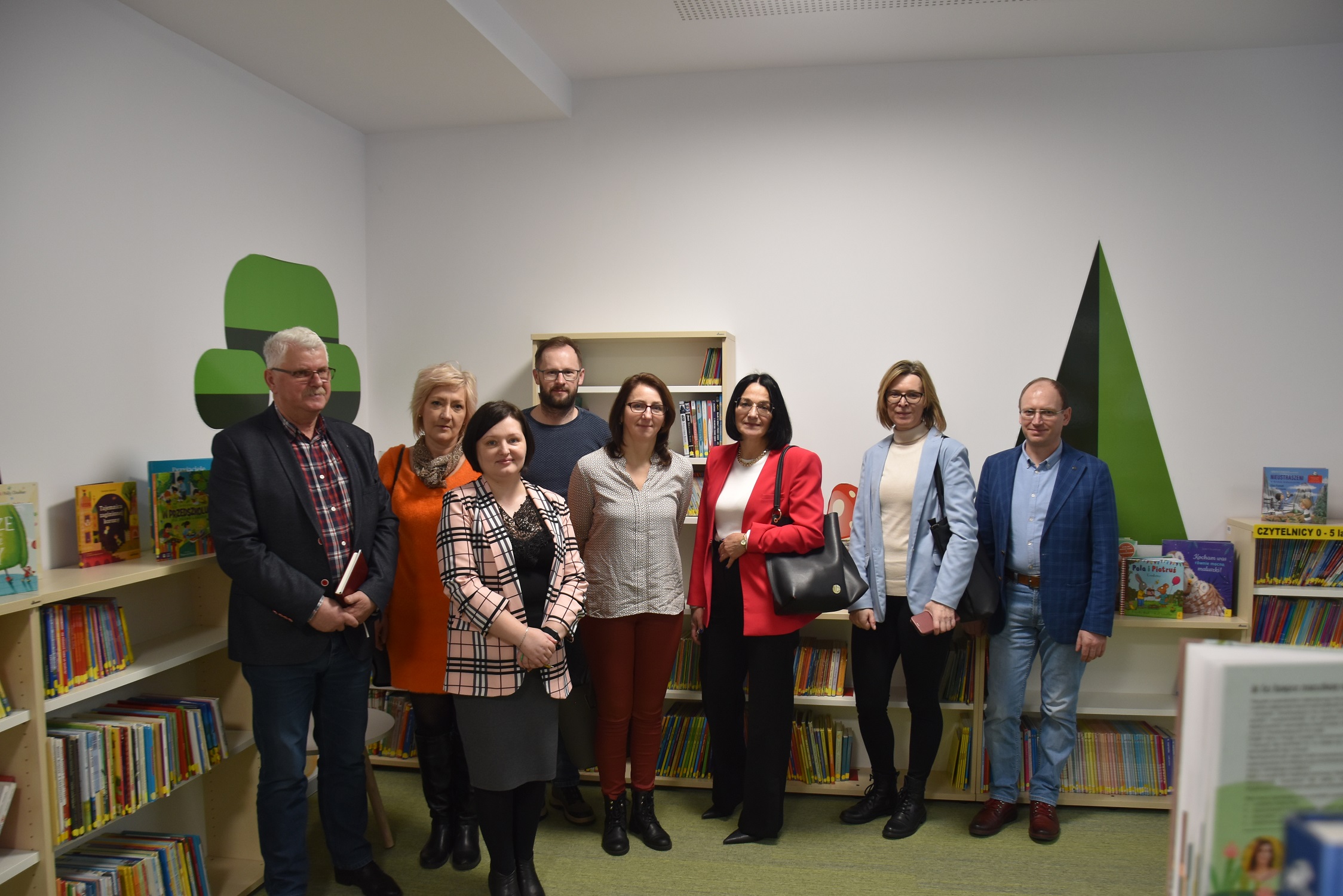 Delegacja Gminy Czorsztyn w Miejskich Bibliotekach Publicznych w Limanowej i w Mszanie Dolnej.