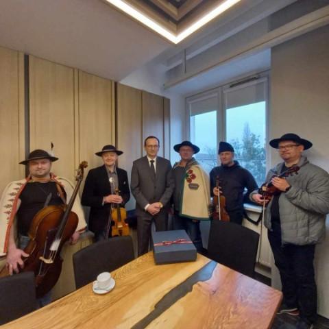 Spotkanie z Ministrem Edwardem Siarką - sekretarzem stanu w Ministerstwie Klimatu i Środowiska, pełnomocnikiem Rządu ds. Leśnictwa i Łowiectwa