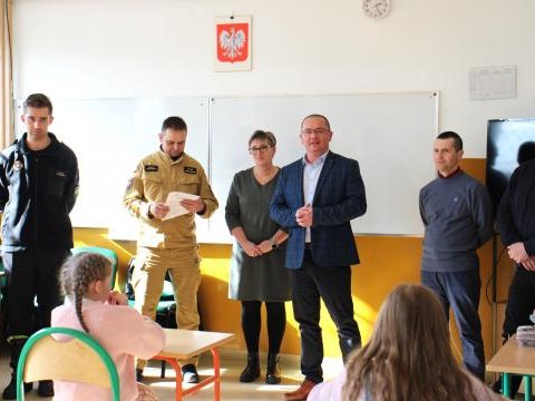 OGÓLNOPOLSKI TURNIEJ WIEDZY POŻARNICZEJ „ZAPOBIEGAMY POŻAROM” W GMINIE CZORSZTYN