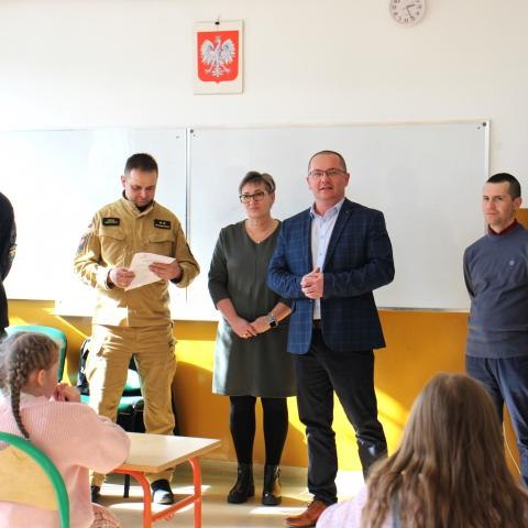 OGÓLNOPOLSKI TURNIEJ WIEDZY POŻARNICZEJ „ZAPOBIEGAMY POŻAROM” W GMINIE CZORSZTYN