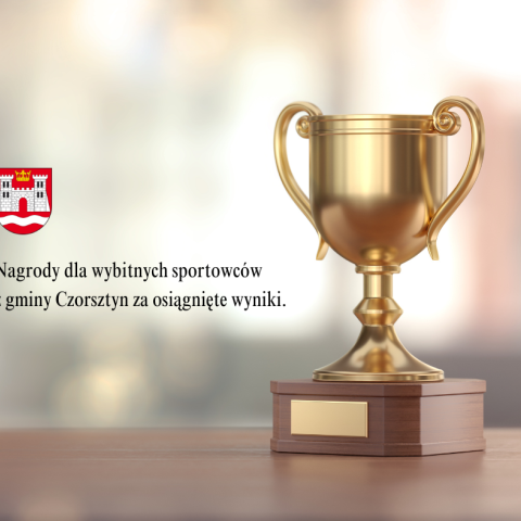 Nagrody dla wybitnych sportowców z gminy Czorsztyn za osiągnięte wyniki.