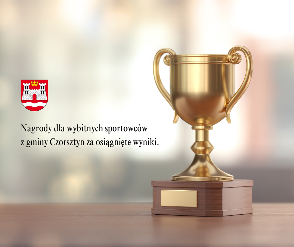 Nagrody dla wybitnych sportowców z gminy Czorsztyn za osiągnięte wyniki.
