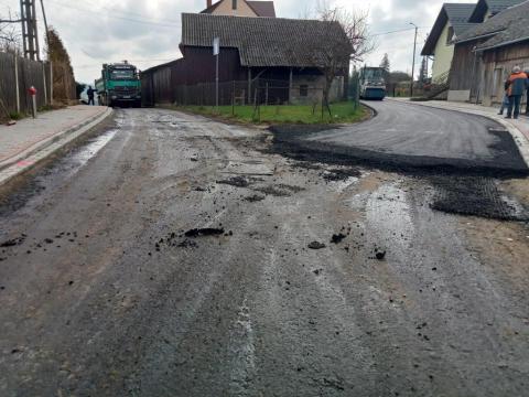Modernizacja drogi gminnej ul. Trzech Koron w miejscowości Sromowce Wyżne, Gmina Czorsztyn.