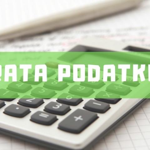 Przypomnienie o terminie płatności II raty podatków.