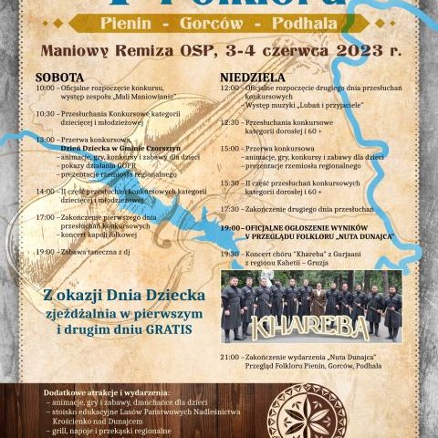 V Przegląd Folkloru Pienin - Gorców - Podhala