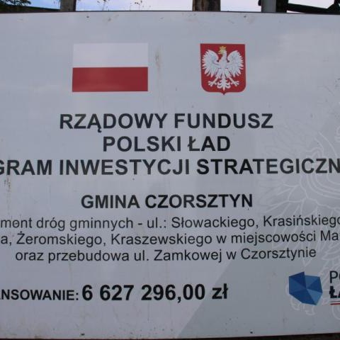 Ulica Zamkowa w Czorsztynie już niedługo w nowej odsłonie