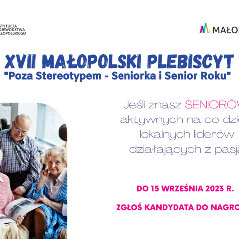 17. edycja plebiscytu „Poza Stereotypem – Seniorka i Senior Roku”