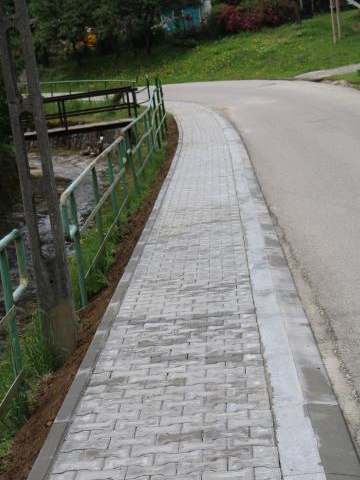 Nowy chodnik w Mizernej już gotowy
