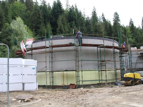 Kolejny etap prac na terenie budowy Stacji Uzdatniania Wody w Mizernej