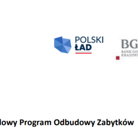 Uroczyste wręczenie czeków w ramach  Rządowego Programu Odbudowy Zabytków