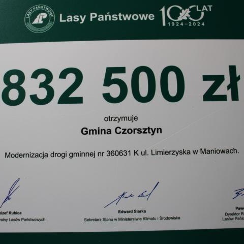 Podpisano umowę na modernizację ulicy Limierzyska w Maniowach