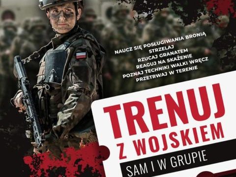 Weź udział w szkoleniu „Trenuj z wojskiem – sam i w grupie”
