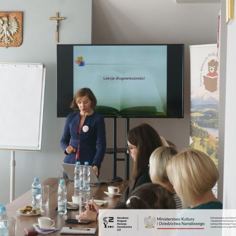 Szkolenie „Biblioterapia, jako metoda aktywizująca seniorów”