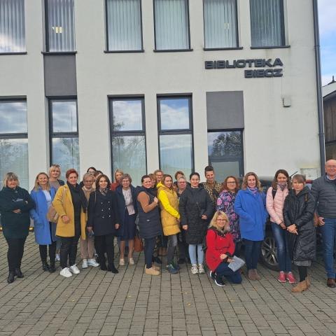 Wizyta w Bibliotece w Bieczu