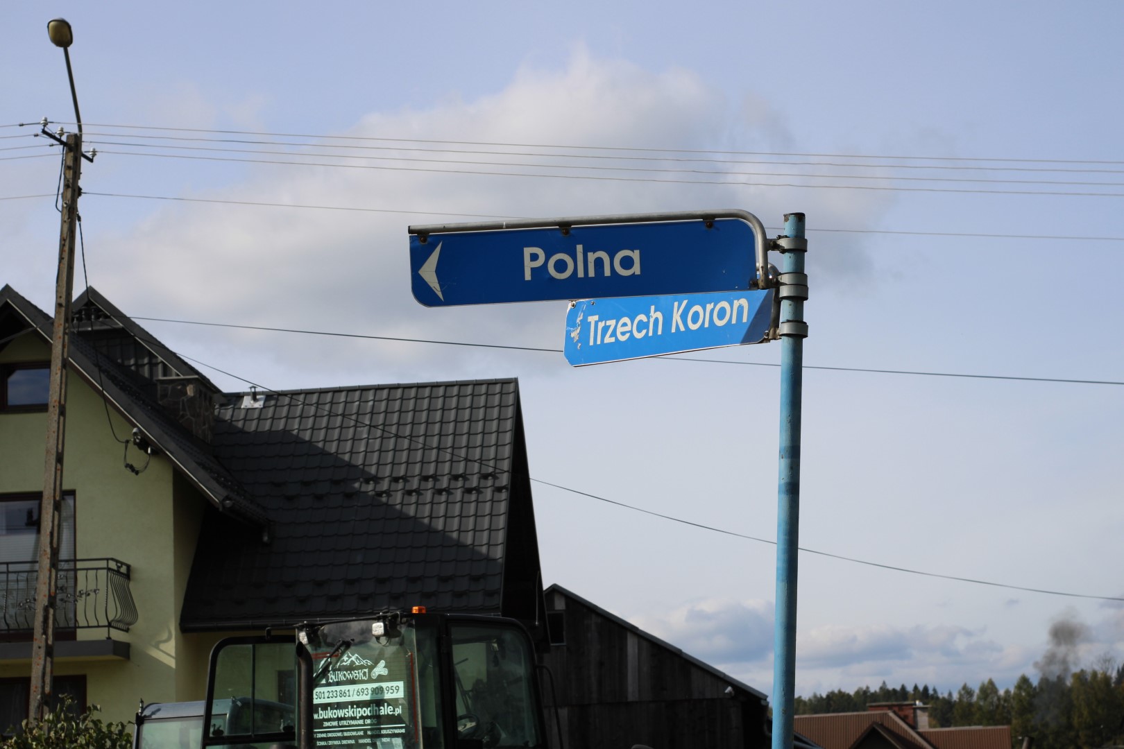 Remont chodnika na ulicy Polnej w Sromowcach Wyżnych