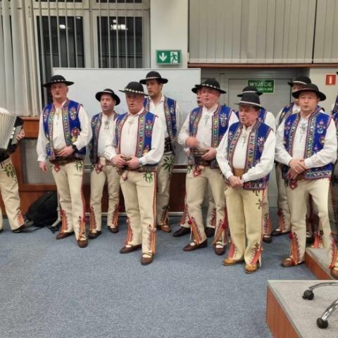 Flisacy Pienińscy na promocji "Almanachu Nowotarskiego"