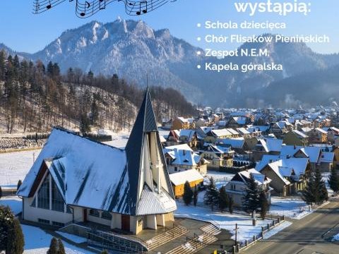 Przypominamy o koncercie kolęd i pastorałek w Sromowcach Niżnych