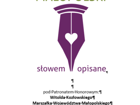 4. Konkurs Literacki „PIĘKNO MAŁOPOLSKI – SŁOWEM OPISANE”