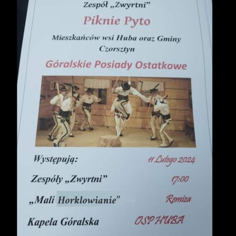 Góralskie Posiady Ostatkowe w Hubie