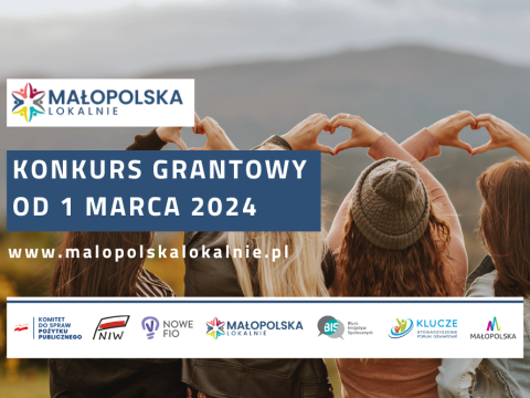 Rusza dziesiąta edycja konkursu grantowego Małopolska Lokalnie
