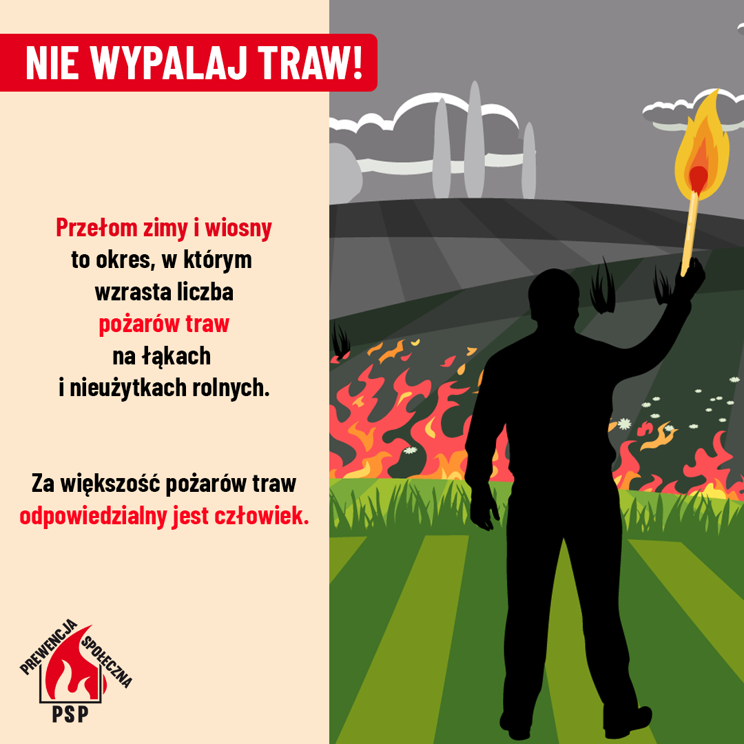 Rusza kampania „Stop Pożarom Traw”