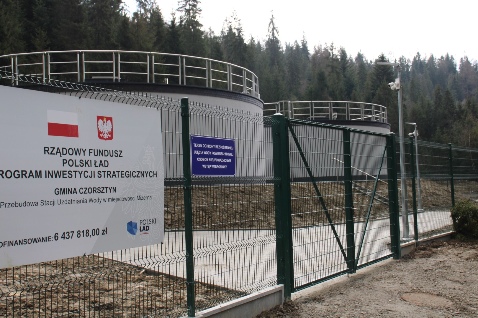 Nowa Stacja Uzdatniania Wody w Mizernej wkrótce zostanie oddana do użytku