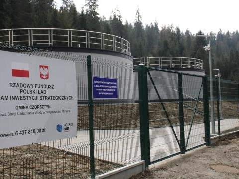 Informacja dotycząca Stacji Uzdatniania Wody w Mizernej