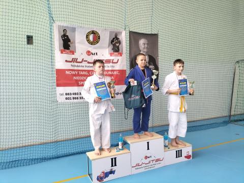 Zawody jiu-jitsu z udziałem zawodników z Gminy Czorsztyn