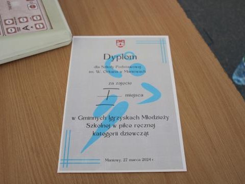 Gminne Igrzyska Młodzieży w piłce ręcznej