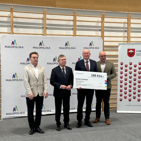 Promesy dla Gminy Czorsztyn na realizację kolejnych zadań