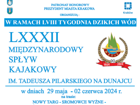 LXXXII Międzynarodowy Spływ Kajakowy już wkrótce