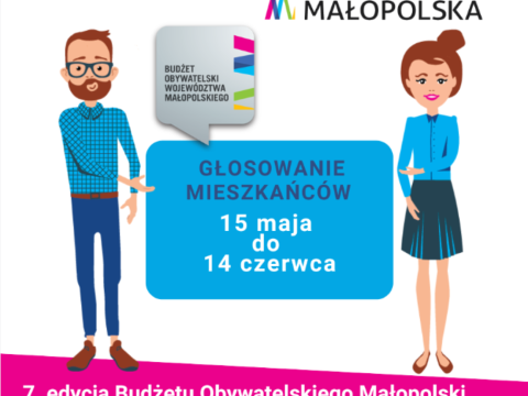 7. edycja Budżetu Obywatelskiego Małopolski - zagłosuj!