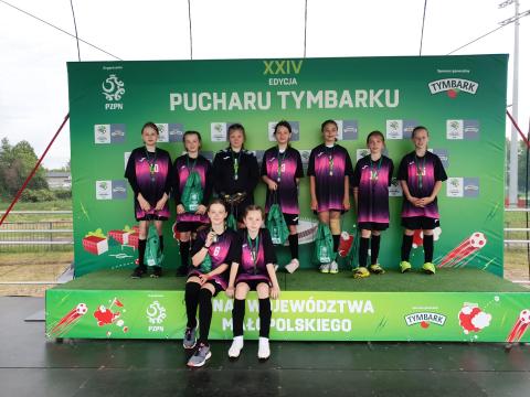 Finał województwa w piłce nożnej z udziałem drużyny piłkarskiej z Maniów