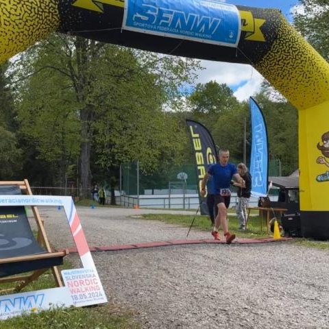 II Mistrzostwa Słowacji w Nordic Walking z udziałem zawodnika z Gminy Czorsztyn