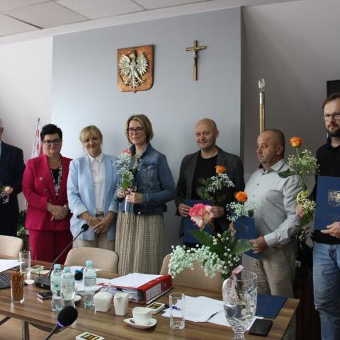 Podziękowania dla radnych Gminy Czorsztyn VIII kadencji